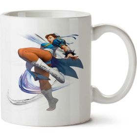 Art Hediye Chunli Street Fighter İki Tarafı Baskılı Kupa Bardak
