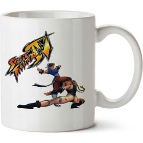 Art Hediye Chunli Vs Camy İki Tarafı Baskılı Kupa Bardak