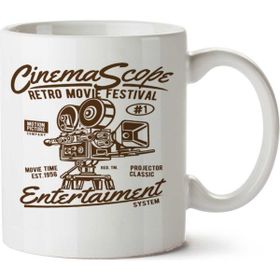 Art Hediye Cinema Scope İki Tarafı Baskılı Kupa Bardak
