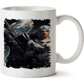 Art Hediye Ciri E Geralt De Rivia İki Tarafı Baskılı Kupa Bardak