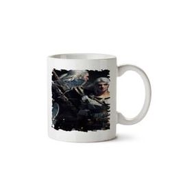 Art Hediye Ciri E Geralt De Rivia İki Tarafı Baskılı Kupa Bardak