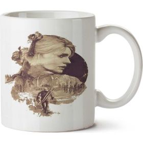 Art Hediye Cirilla Vintage İki Tarafı Baskılı Kupa Bardak