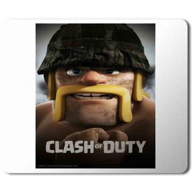 Art Hediye Clash of Duty Baskılı 23x19 cm Mouse Pad