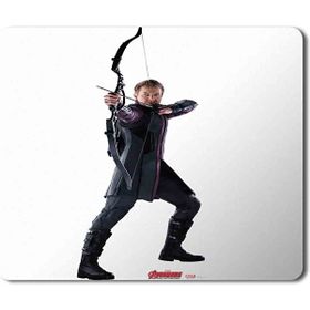 Art Hediye Clint Barton Fury Hawkeye Baskılı 23x19 cm Mouse Pad