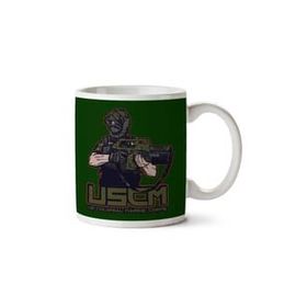 Art Hediye Colonial Facehugger Aliens Iki Tarafı Baskılı Kupa Bardak