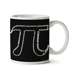 Art Hediye Complete Pi By Pi Günü Iki Tarafı Baskılı Kupa Bardak