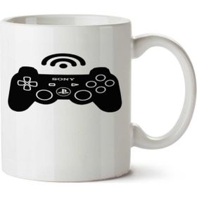 Art Hediye Controle Ps 3 İki Tarafı Baskılı Beyaz Kupa