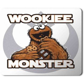 Art Hediye Cookie Monsters Kurabiye Canavarı 2 Baskılı 23x19 cm Mouse Pad