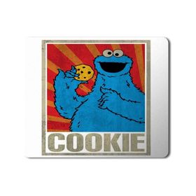 Art Hediye Cookie Monsters Kurabiye Canavarı Baskılı 23x19 cm Mouse Pad