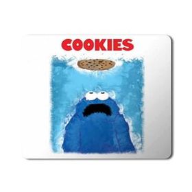 Art Hediye Cookies Kurabiye Canavarı Baskılı 23x19 cm Mouse Pad