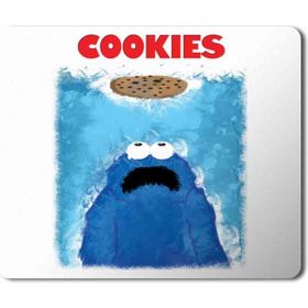 Art Hediye Cookies Kurabiye Canavarı Baskılı 23x19 cm Mouse Pad