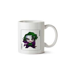 Art Hediye Coringa Joker İskambil İki Tarafı Baskılı Beyaz Kupa
