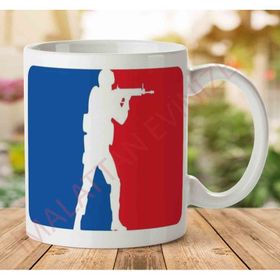 Art Hediye Counter Strike League İki Tarafı Baskılı Kupa Bardak