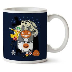 Art Hediye Creatures Of The Night Studio Ghibli Iki Tarafı Baskılı Kupa Bardak