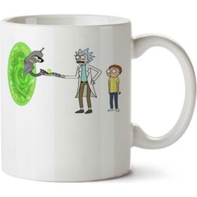 Art Hediye Crossover Rick İki Tarafı Baskılı Kupa