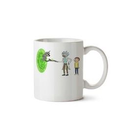 Art Hediye Crossover Rick İki Tarafı Baskılı Kupa