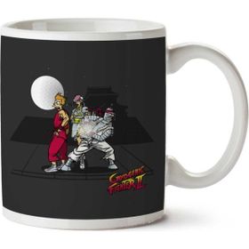 Art Hediye Cryogenic Fighter Iı Futurama Street Fighter Iki Tarafı Baskılı Kupa Bardak