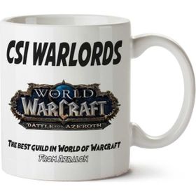 Art Hediye Csı Warlords İki Tarafı Baskılı Kupa