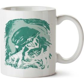Art Hediye Cthulhu Aguarda İki Tarafı Baskılı Kupa