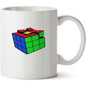 Art Hediye Cubo Magico Zeka İki Tarafı Baskılı Kupa