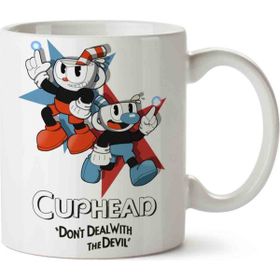 Art Hediye Cuphead And Mugman Kupa Bardak