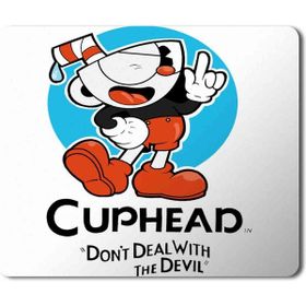 Art Hediye Cuphead Dont Deal With the Devil 2 Baskılı 23x19 cm Mouse Pad