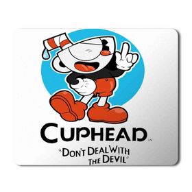 Art Hediye Cuphead Dont Deal With the Devil 2 Baskılı 23x19 cm Mouse Pad