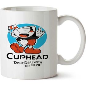 Art Hediye Cuphead Dont Deal With The Devil 2 İki Tarafı Baskılı Kupa Bardak