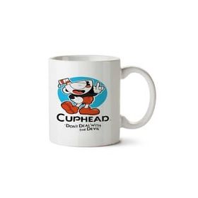 Art Hediye Cuphead Dont Deal With The Devil 2 İki Tarafı Baskılı Kupa Bardak
