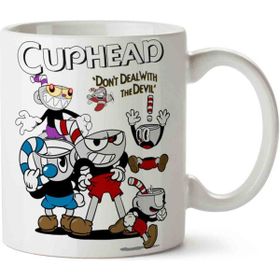 Art Hediye Cuphead Dont Deal With The Devil 3 İki Tarafı Baskılı Kupa Bardak