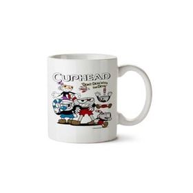 Art Hediye Cuphead Dont Deal With The Devil 3 İki Tarafı Baskılı Kupa Bardak
