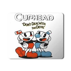 Art Hediye Cuphead Dont Deal With the Devil 4 Baskılı 23x19 cm Mouse Pad