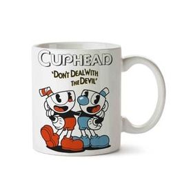 Art Hediye Cuphead Dont Deal With The Devil 4 İki Tarafı Baskılı Kupa Bardak