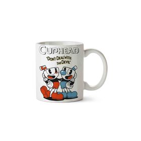 Art Hediye Cuphead Dont Deal With The Devil 4 İki Tarafı Baskılı Kupa Bardak