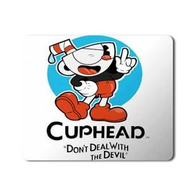 Art Hediye Cuphead Dont Deal With the Devil Baskılı 23x19 cm Mouse Pad