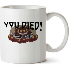 Art Hediye Cuphead İki Tarafı Baskılı Kupa Bardak