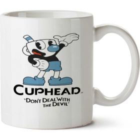 Art Hediye Cuphead Mugman İki Tarafı Baskılı Kupa