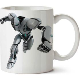 Art Hediye Cyborg Png Hd İki Tarafı Baskılı Kupa