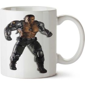 Art Hediye Cyborg Png İki Tarafı Baskılı Kupa