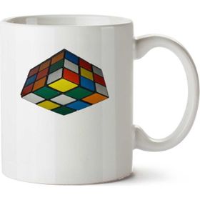 Art Hediye Dado 3D Zeka Küpü İki Tarafı Baskılı Kupa