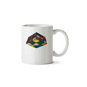 Art Hediye Dado 3D Zeka Küpü İki Tarafı Baskılı Kupa