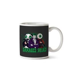 Art Hediye Damaged Squad Joker Deadshot Suicide Squad Iki Tarafı Baskılı Kupa Bardak