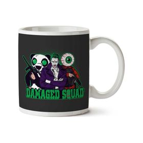 Art Hediye Damaged Squad Joker Deadshot Suicide Squad Iki Tarafı Baskılı Kupa Bardak