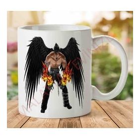 Art Hediye Dark-angel-free-png-ımage İki Tarafı Baskılı Kupa Bardak