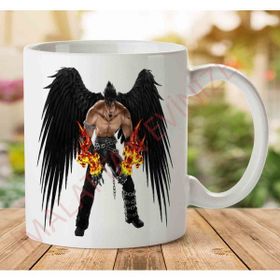 Art Hediye Dark-angel-free-png-ımage İki Tarafı Baskılı Kupa Bardak