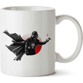 Art Hediye Dark Enforcer Darth Vader Star Wars İki Tarafı Baskılı Kupa