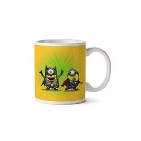 Art Hediye Dark Minion Vs False God Batman Vs Superman Kryptonite Iki Tarafı Baskılı Kupa Bardak