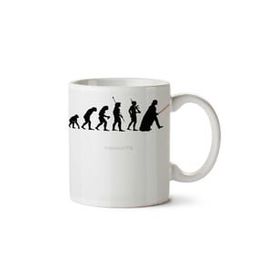 Art Hediye Dark Side of Evolution İki Tarafı Baskılı Kupa