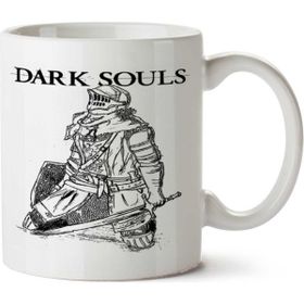 Art Hediye Dark Soul Zırh İki Tarafı Baskılı Kupa