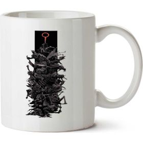 Art Hediye Dark Souls Tasarım İki Tarafı Baskılı Kupa